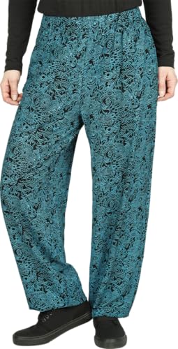 red-by-emp-damen-stoffhose-schwarz-alloverprint-gr-l image 8