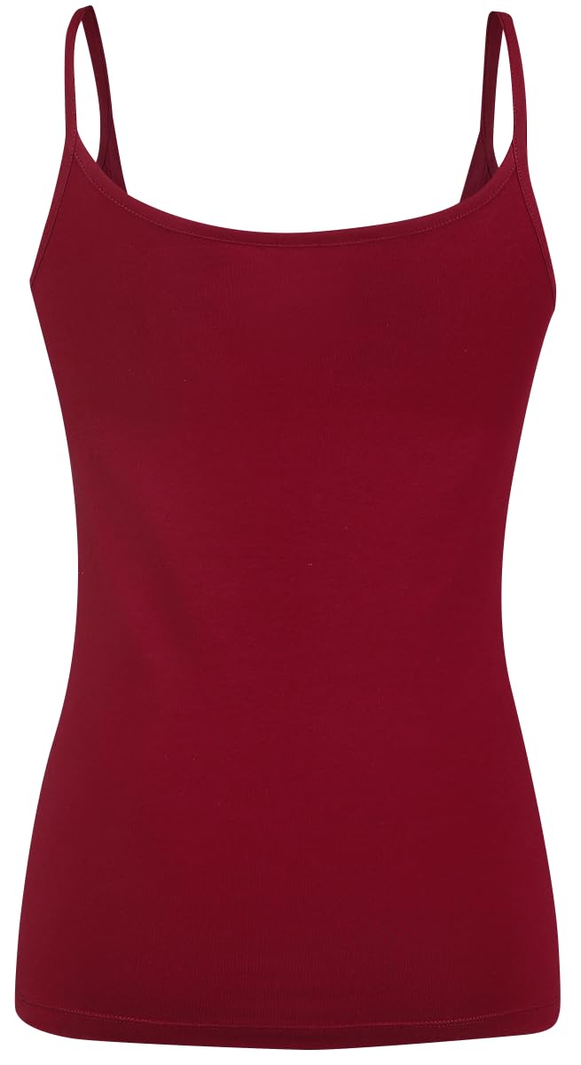 red-by-emp-basic-tops-damen-top-schwarz-rot-doppelpack-gr-e-m image 2