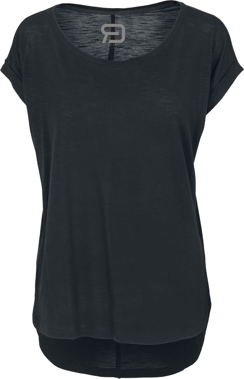 red-by-emp-damen-t-shirt-schwarz-locker-gr-m-basic image 1