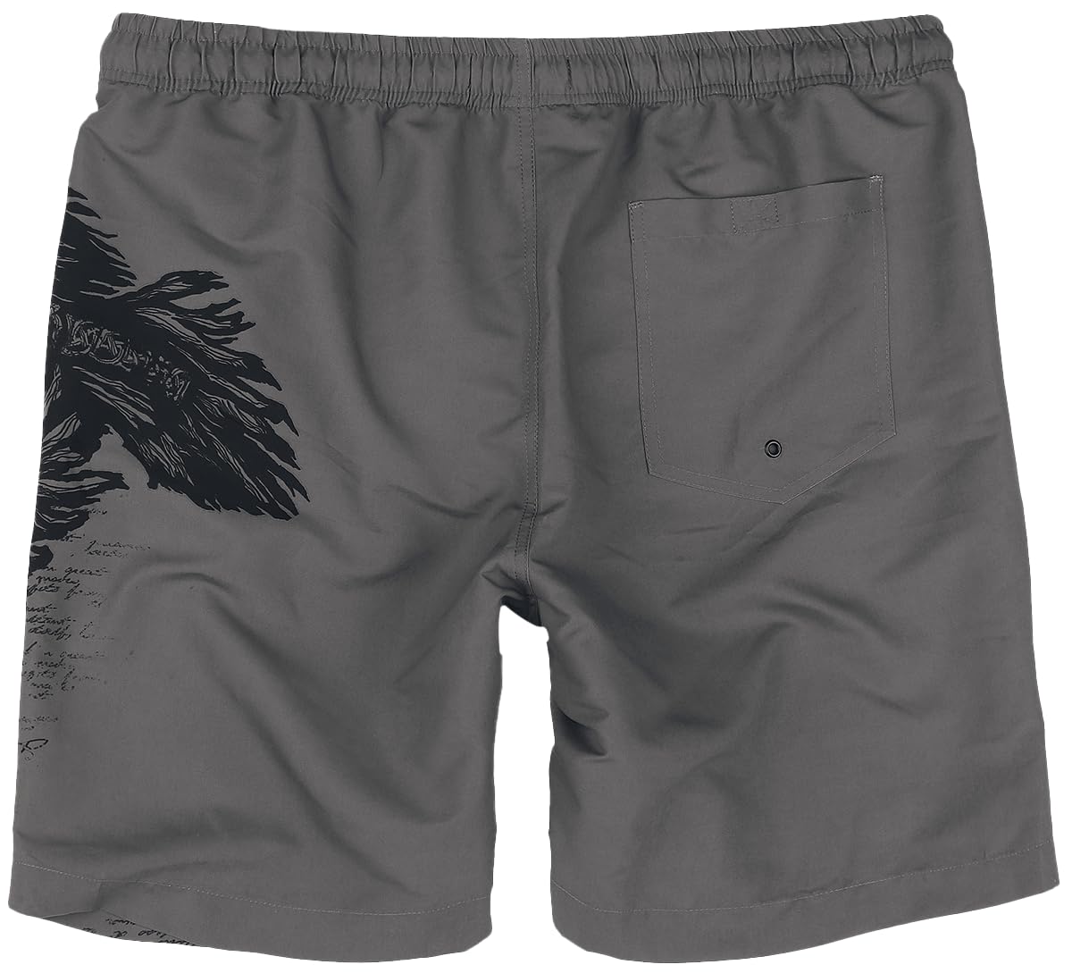 black-premium-by-emp-graue-badeshorts-raben-print-herren image 3