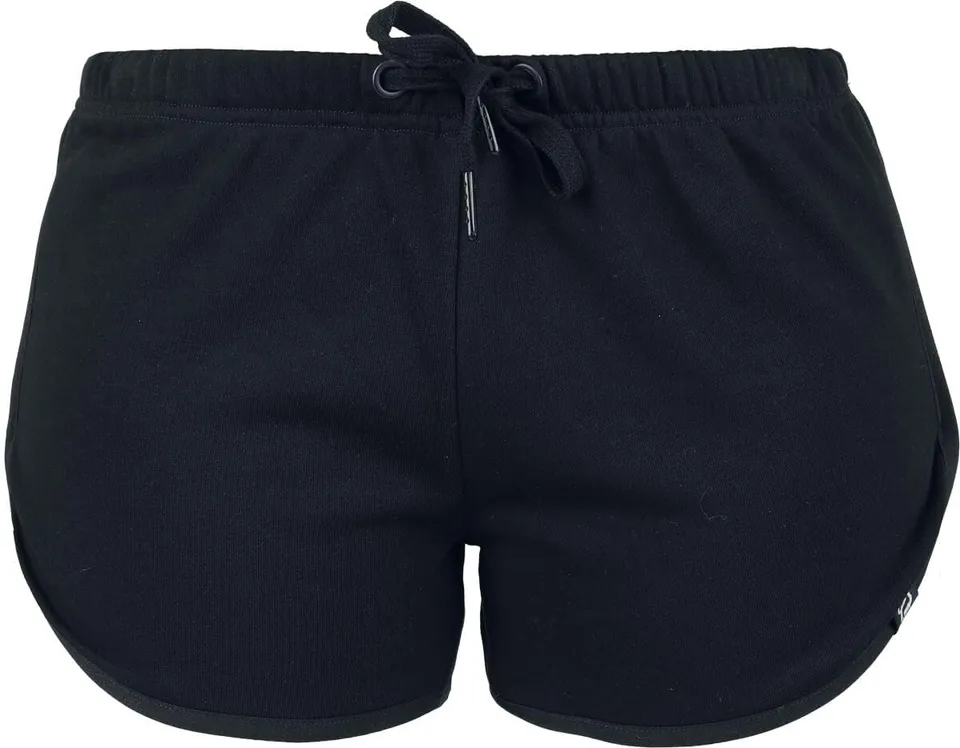 red-by-emp-shorts-damen-schwarz-labelpatch-gr-e-l image 1