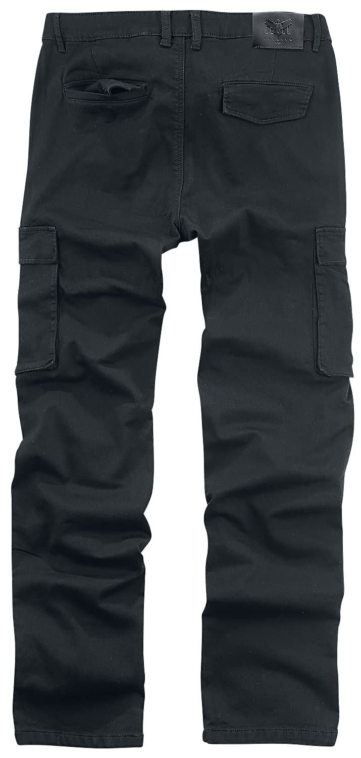 black-premium-cargo-hose-schwarz-herren-32w-32l image 3