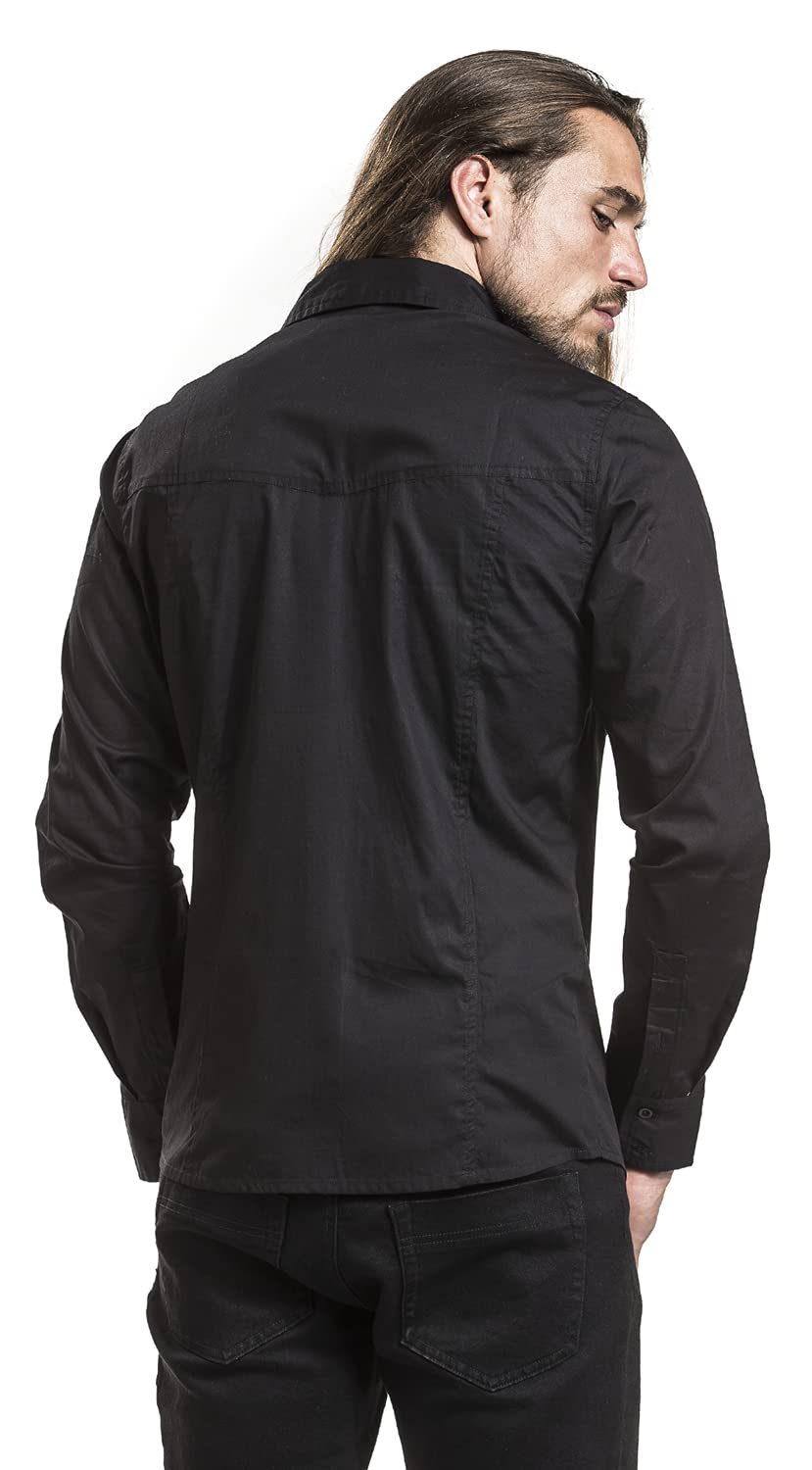 black-premium-by-emp-herren-hemd-schwarz-basic-gr-xxl image 8