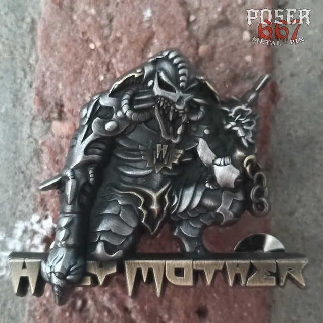 poser667-holy-mother-criminal-afterlife-3d-pin-5-cm image 1