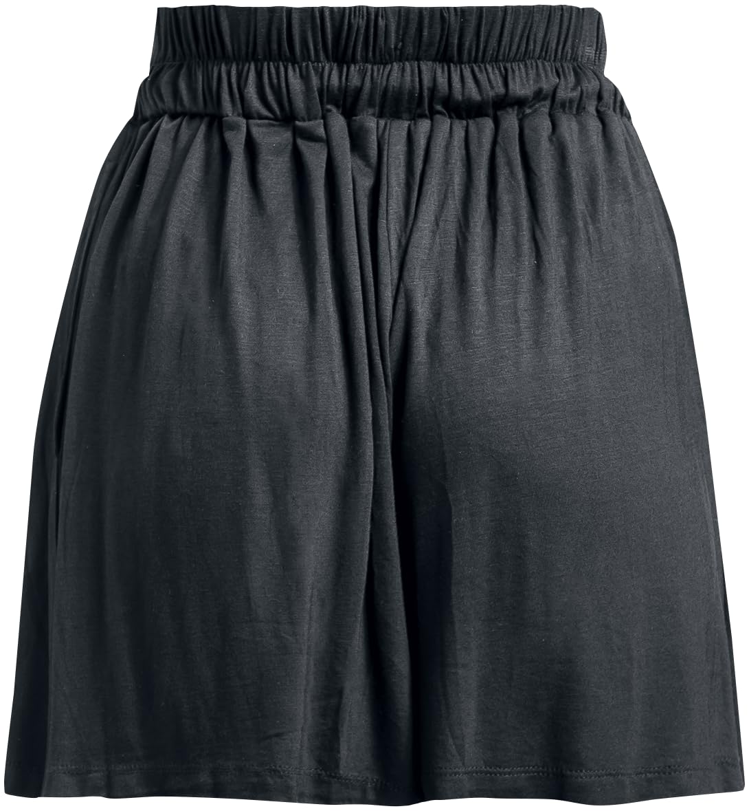 black-premium-by-emp-damen-sweatshorts-schwarz-rock-optik image 3