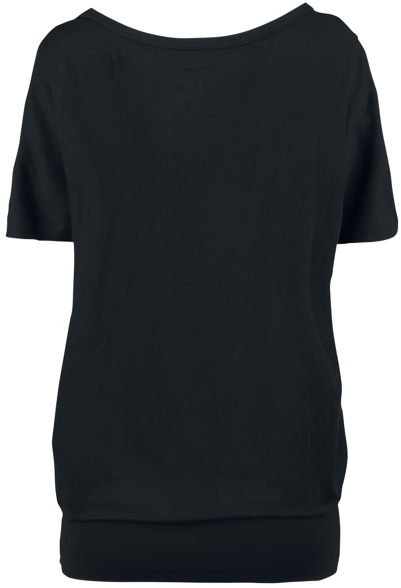 black-premium-by-emp-schwarzes-t-shirt-schmetterling-xl image 3