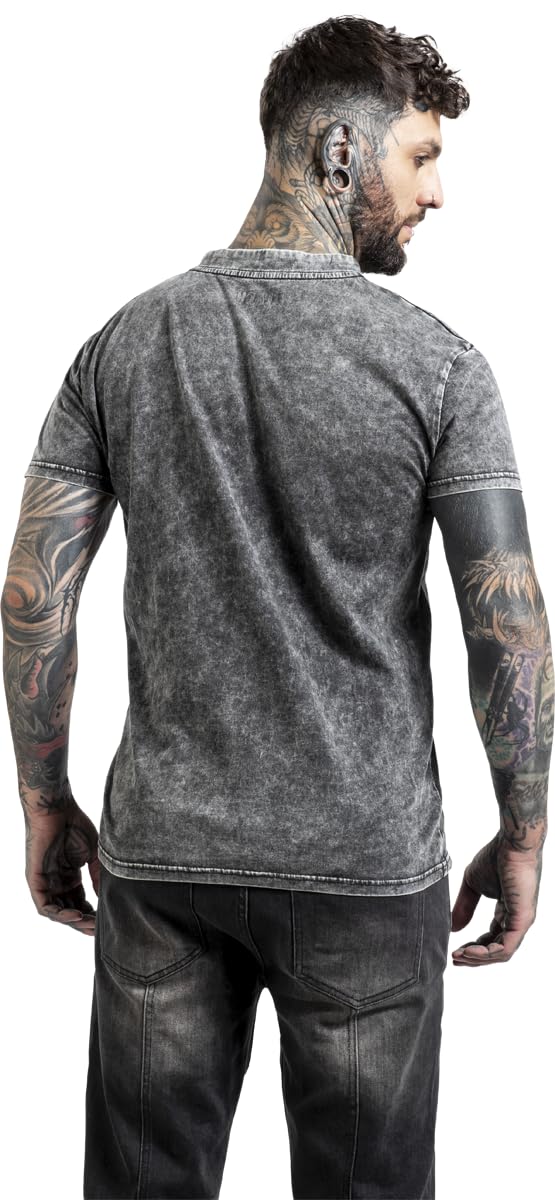 black-premium-by-emp-t-shirt-schn-rung-sen-schwarz-gr-l image 5