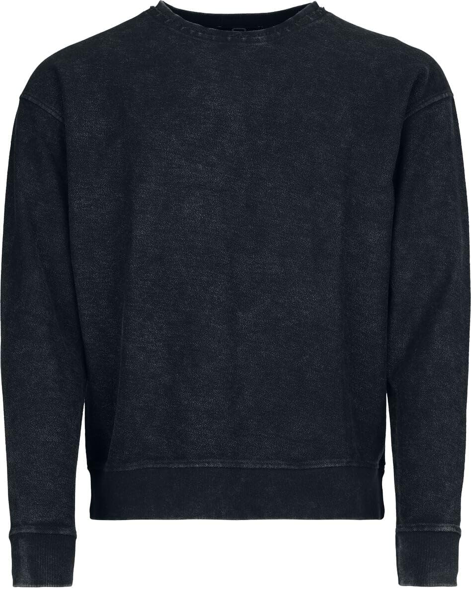 red-by-emp-pullover-herren-sweatshirt-schwarz-gr-l-rundhals image 1