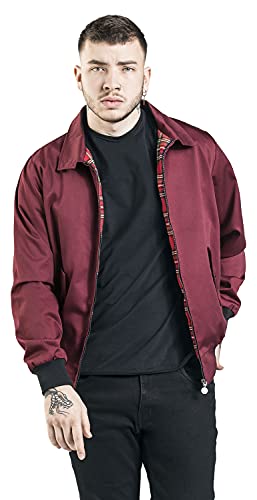 red-by-emp-herren-bomberjacke-bordeaux-gr-e-m-stehkragen image 7