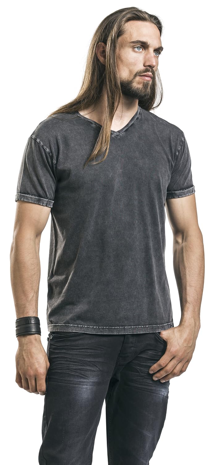black-premium-by-emp-t-shirt-grau-vintage-gr-4xl-herren image 2