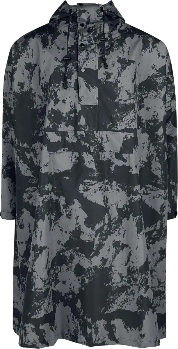 red-by-emp-m-ntel-unisex-regenmantel-camouflage image 1