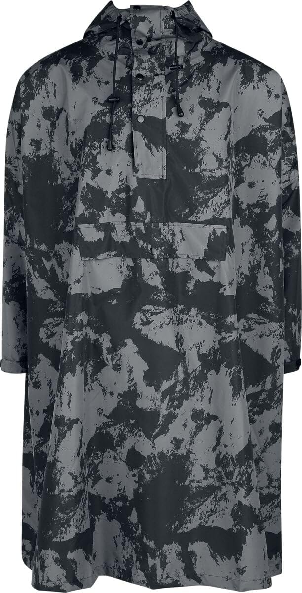 red-by-emp-m-ntel-unisex-regenmantel-camouflage image 1
