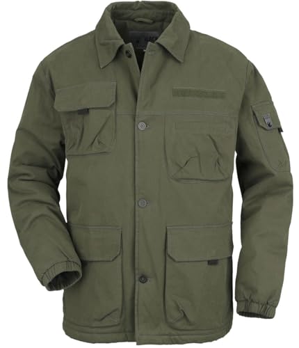 black-premium-by-emp-bergangsjacke-herren-oliv-gef-ttert image 7