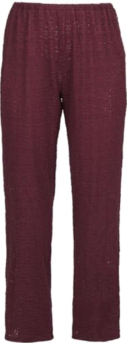 red-by-emp-lace-wide-pants-damen-stoffhose-bordeaux-m image 6