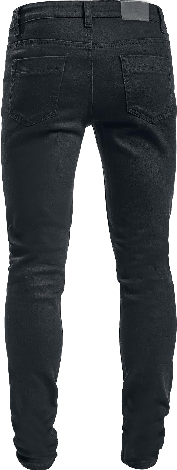 red-by-emp-skinny-jeans-herren-schwarz-36w-34l-5-pocket image 5