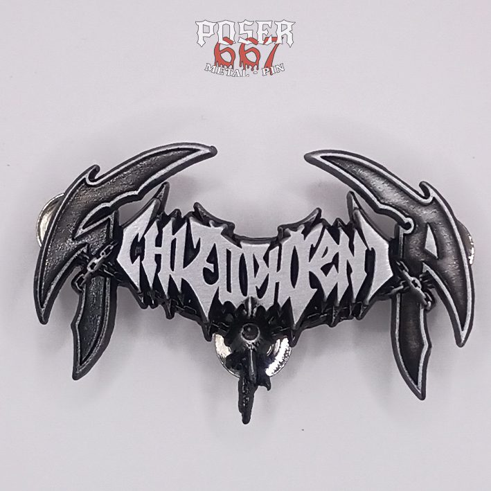 schizophrenia-logo-pin-metall-5-5-cm image 1