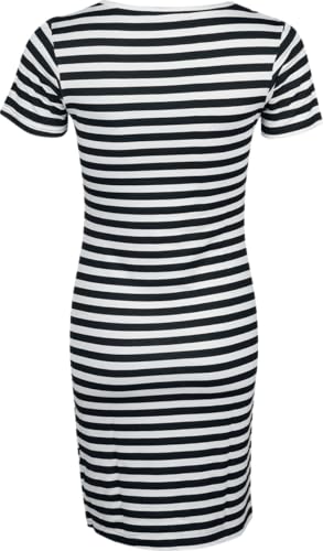 red-by-emp-schwarz-wei-es-cut-out-kleid-kurz-damen image 8