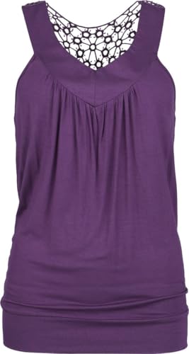 red-by-emp-laced-racerback-damen-top-violett image 7