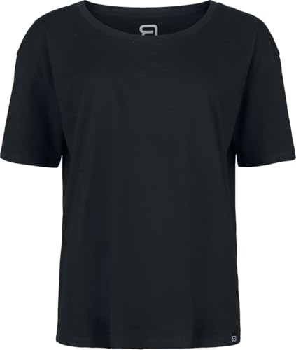 red-by-emp-damen-t-shirt-schwarz-basic-oversized image 6