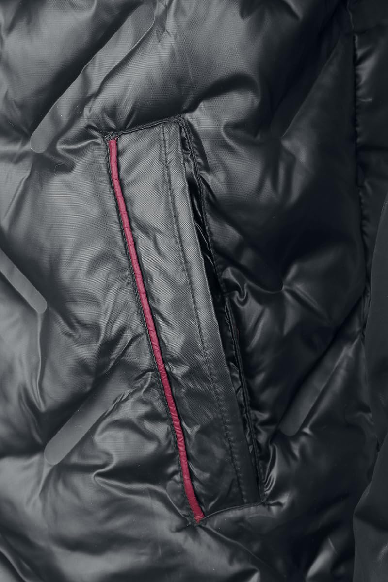 red-by-emp-bergangsjacke-herren-schwarz-stepp-optik image 2