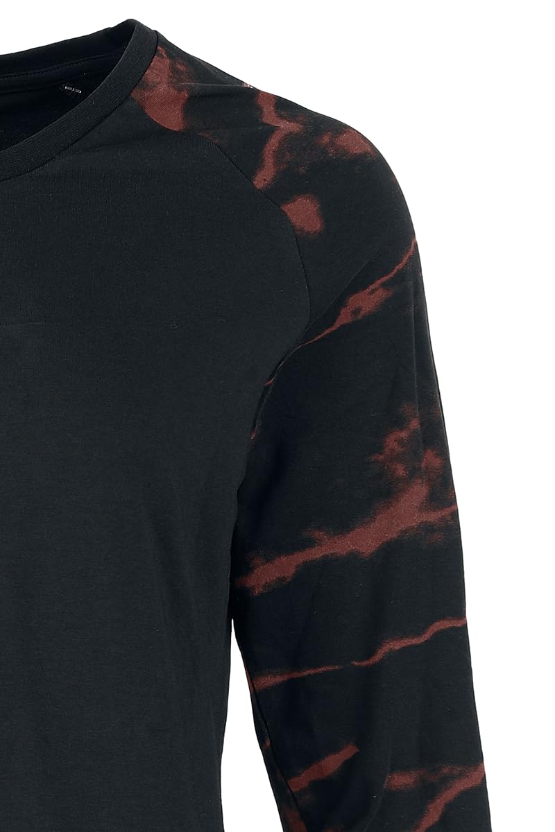 red-by-emp-schwarz-rotes-langarmshirt-raglan-gr-e-l image 4