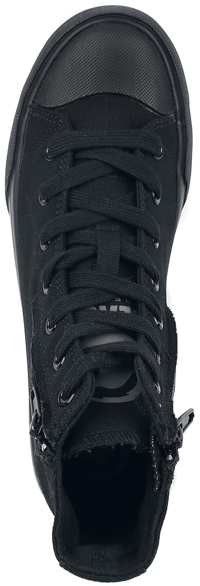 black-premium-by-emp-schwarze-sneaker-rei-verschluss-45-eu image 6
