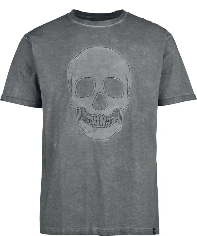 black-premium-beaks-claws-skulls-t-shirt-grau-skull-patch-l image 1