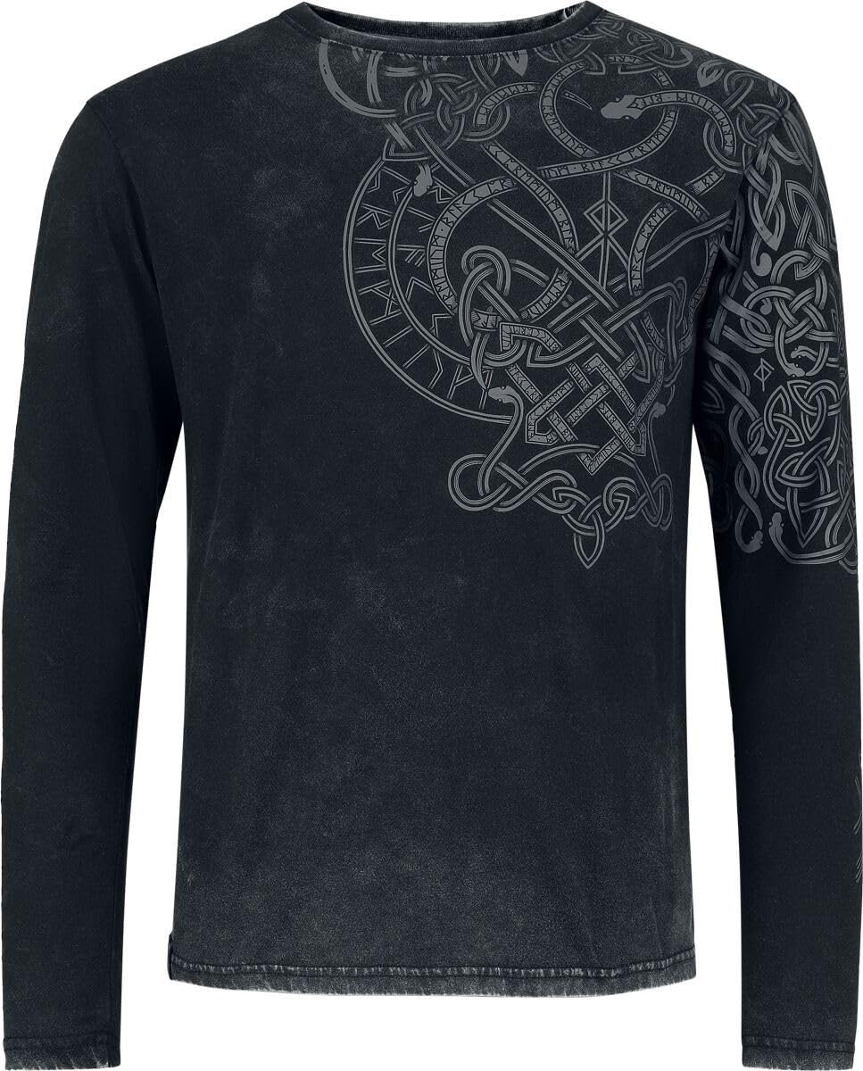 black-premium-by-emp-longsleeve-celtic-snake-herren-schwarz image 1