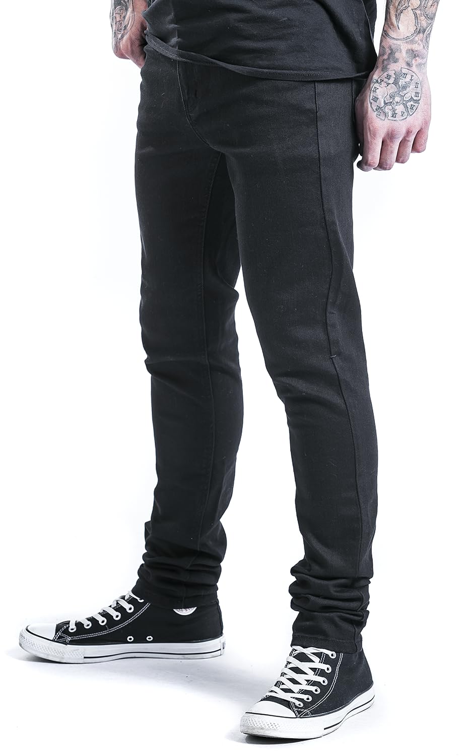 red-by-emp-skinny-jeans-herren-schwarz-36w-34l-5-pocket image 2