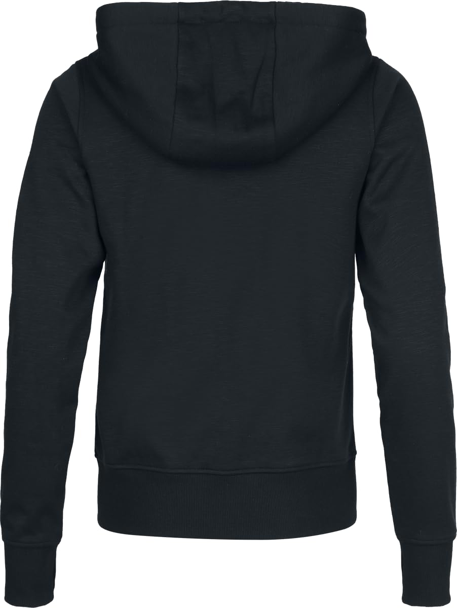 red-by-emp-schwarze-kapuzenjacke-hoodie-damen-l-mit-labelpatch image 3
