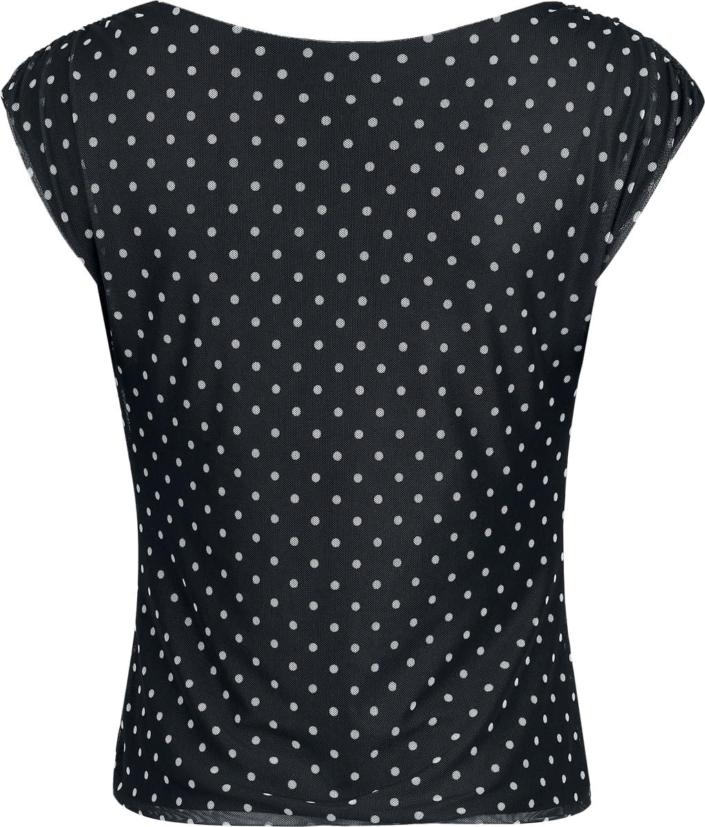 red-by-emp-top-mit-p-nktchen-damen-schwarz image 3