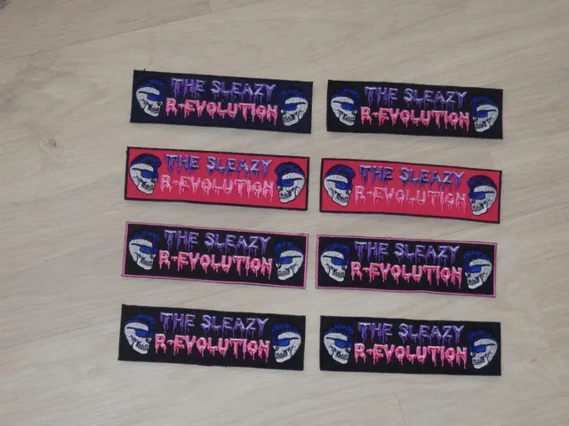 sleazy-r-evolution-patch-aufn-her-gestickt-12-5-cm image 1