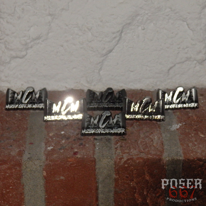 caf-de-meister-3d-pin-metall-antik-silber-chrom image 3