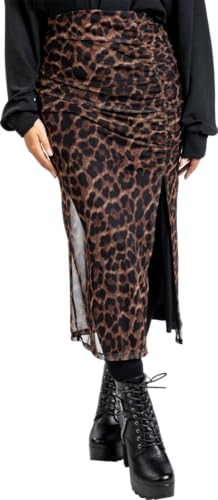red-by-emp-leopard-rock-damen-rock-multicolor image 7