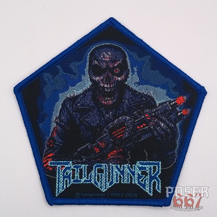 tailgunner-guns-for-hire-patch-aufn-her-gewebt-9-5-cm image 3