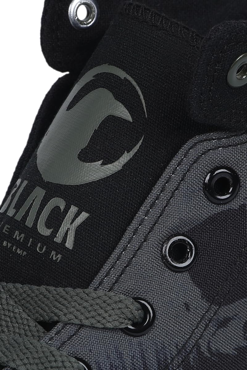 black-premium-by-emp-high-sneaker-schwarz-skull-print-gr-38 image 7