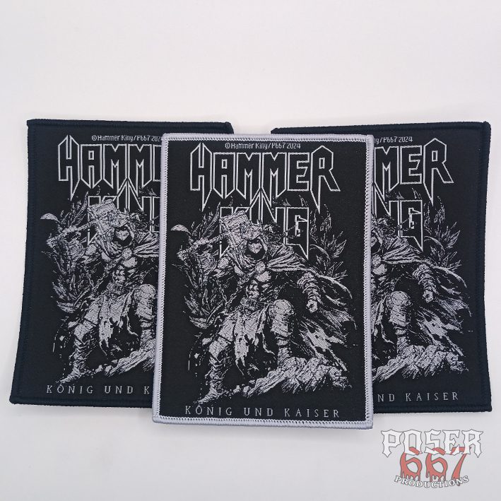 hammer-king-k-nig-und-kaiser-patch-aufn-her-wei-8-cm image 2