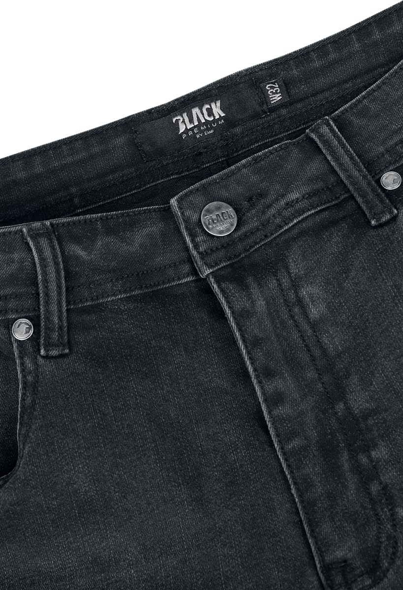 black-premium-by-emp-herren-basic-shorts-schwarz-short image 4