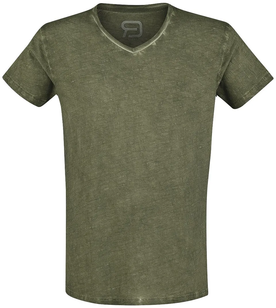 red-by-emp-basic-t-shirt-herren-oliv-gr-n-s image 1