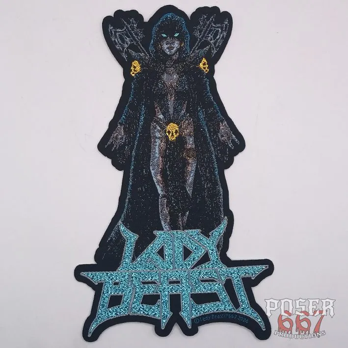 lady-beast-ii-shape-aufn-her-13-cm-metallic image 1