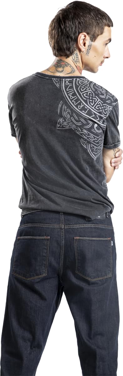 black-premium-by-emp-t-shirt-runen-schwarz-gr-e-l-backprint image 5