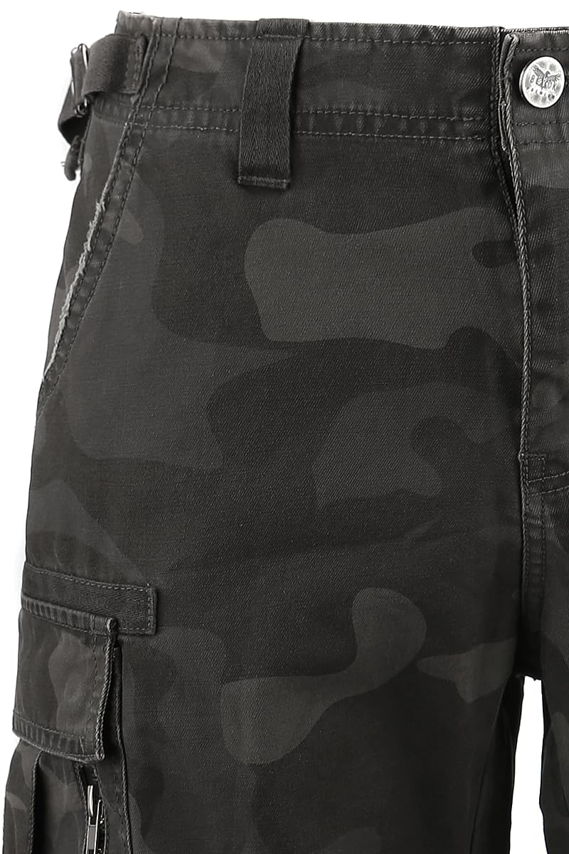 black-premium-by-emp-cargo-shorts-damen-schwarz image 6