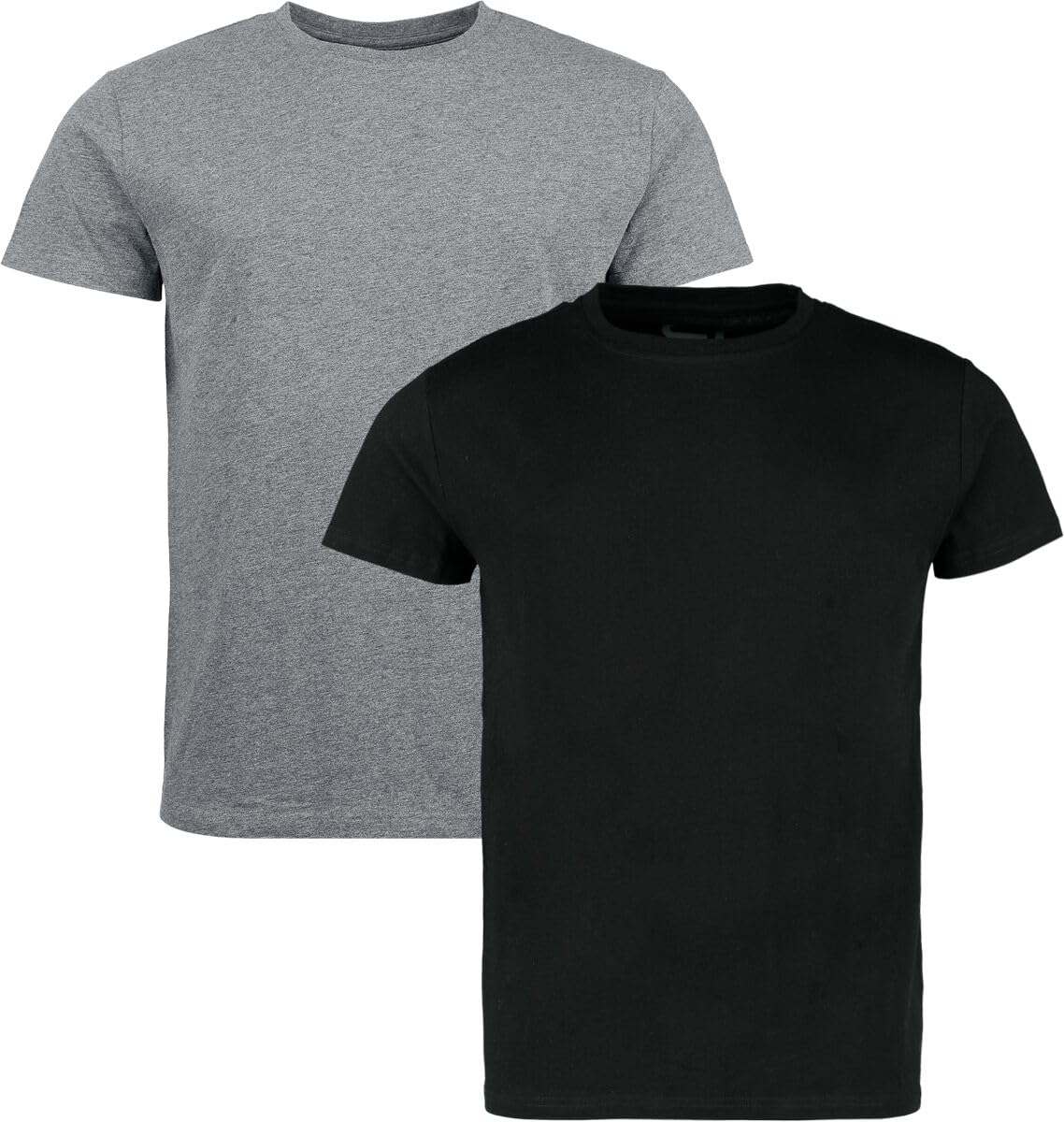 red-by-emp-herren-basic-t-shirt-schwarz-dunkelgrau image 1