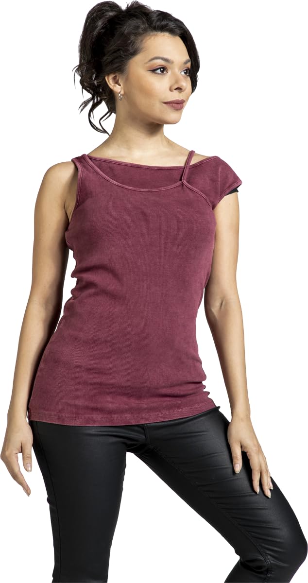 red-by-emp-basic-damen-top-rot-gr-m-basic image 2