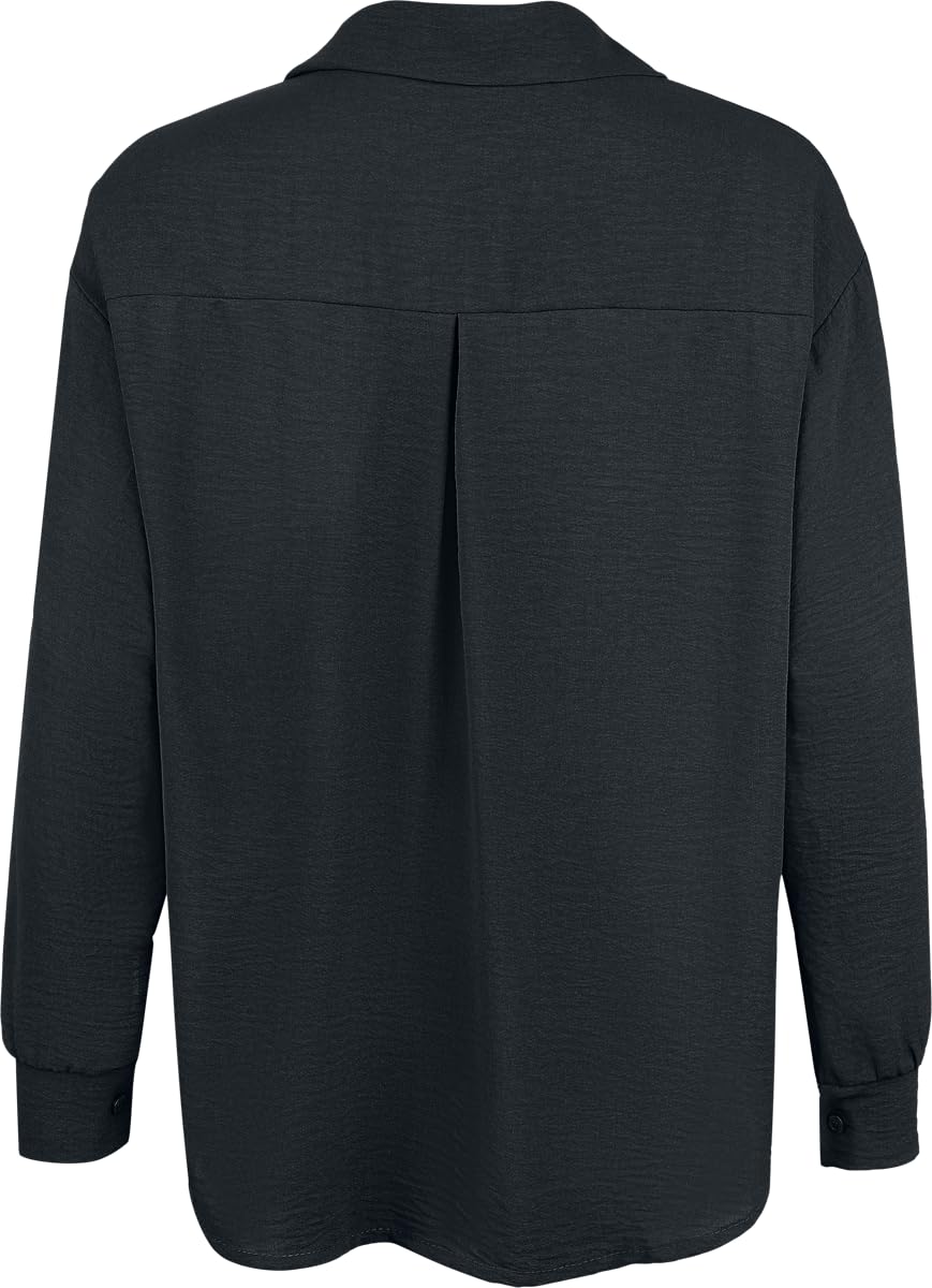 red-by-emp-basic-bluse-damen-schwarz-gr-e-m image 3