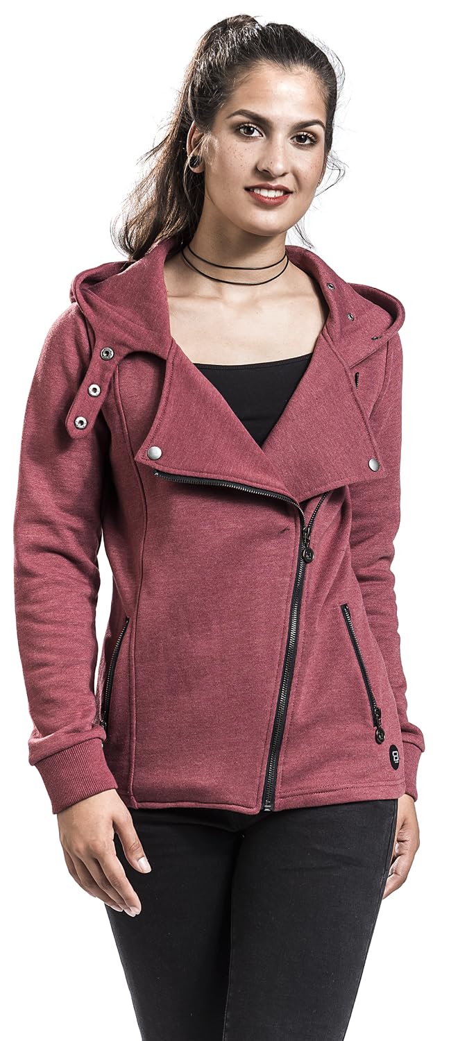 red-by-emp-kapuzenjacke-damen-rot-mit-kragen-l image 2
