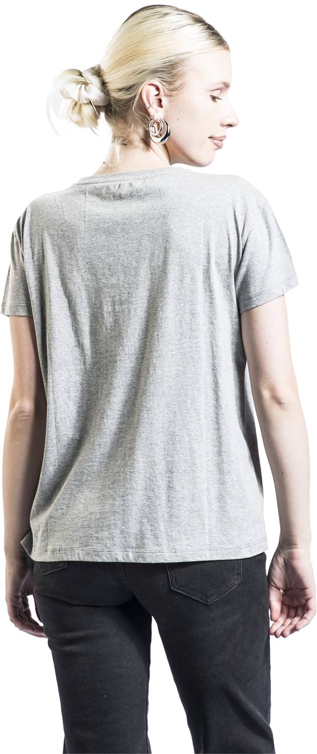 red-by-emp-creepy-donut-dolch-t-shirt-damen-grau image 3