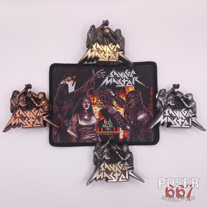 savage-master-mask-of-the-devil-3d-pin-metall-5-cm image 5