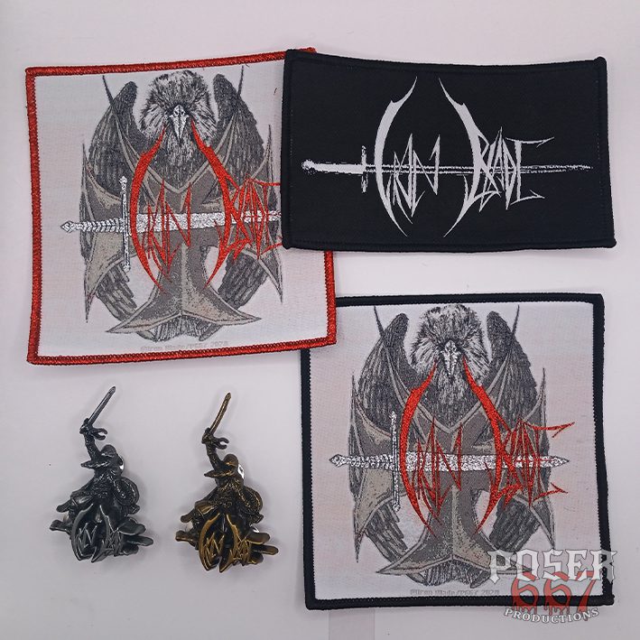 poser667-iron-blade-logo-patch-aufn-her-10-cm image 2