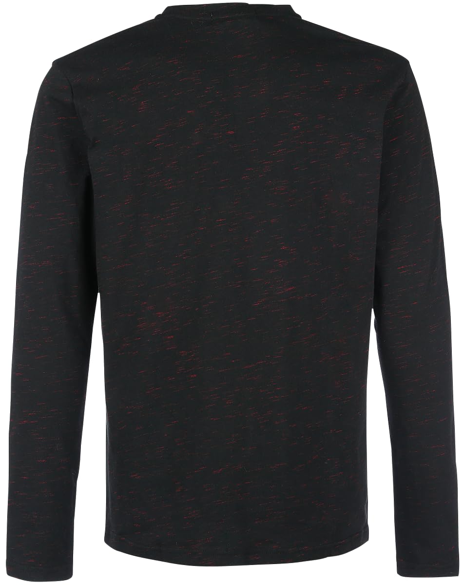 black-premium-basic-langarmshirt-herren-longsleeve-gr-s image 3